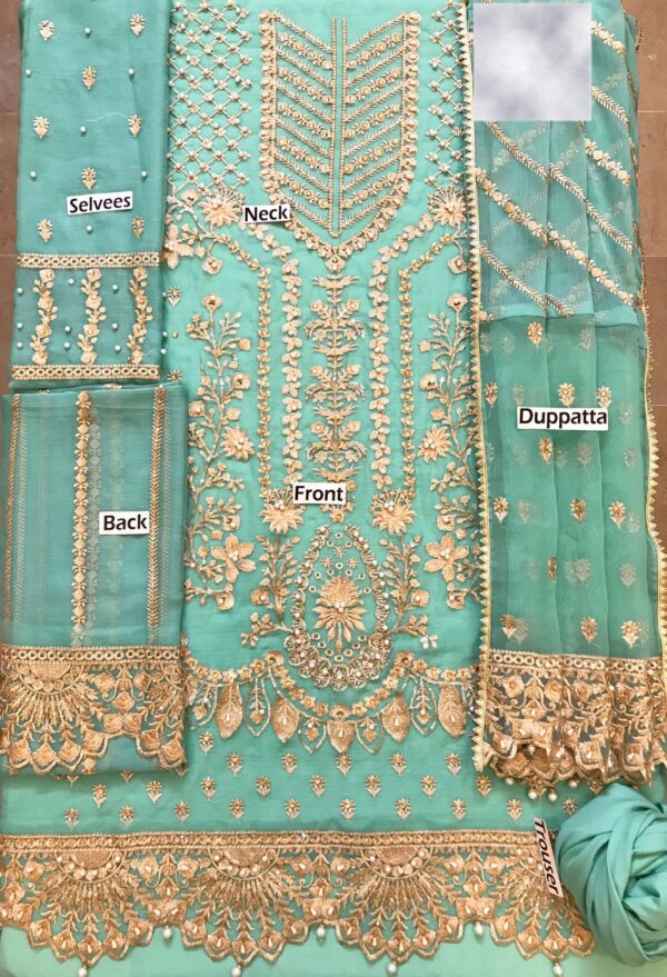 Full Heavy Embroidery drees for women (Afrozeh Article) - Image 2