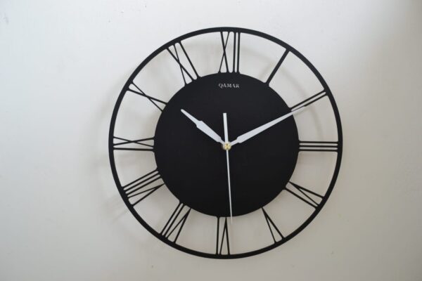 modern wooden wall clock