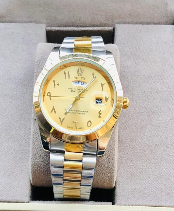 Rolex Arabica model watch for men - Image 4